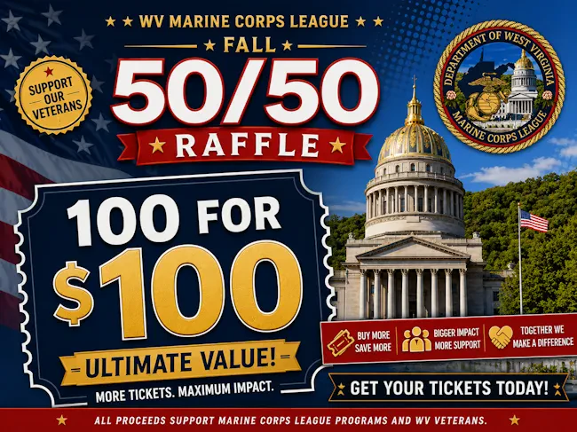 2026 MCLWV Fall 50/50 - 100 for $100