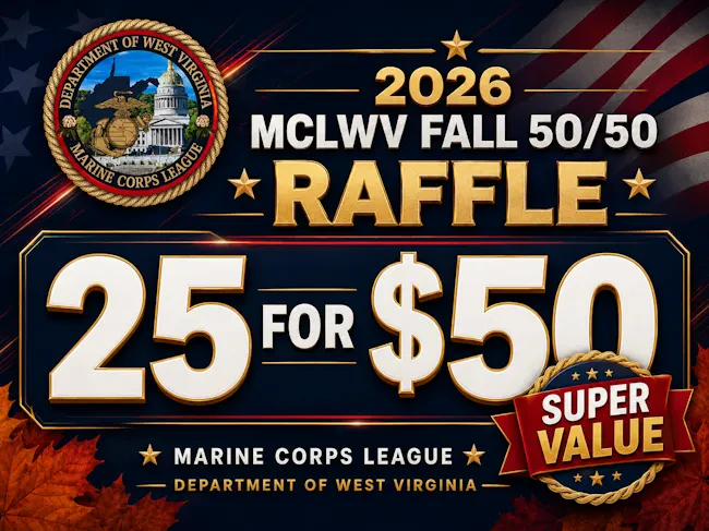 2026 MCLWV Fall 50/50 - 25 for $50