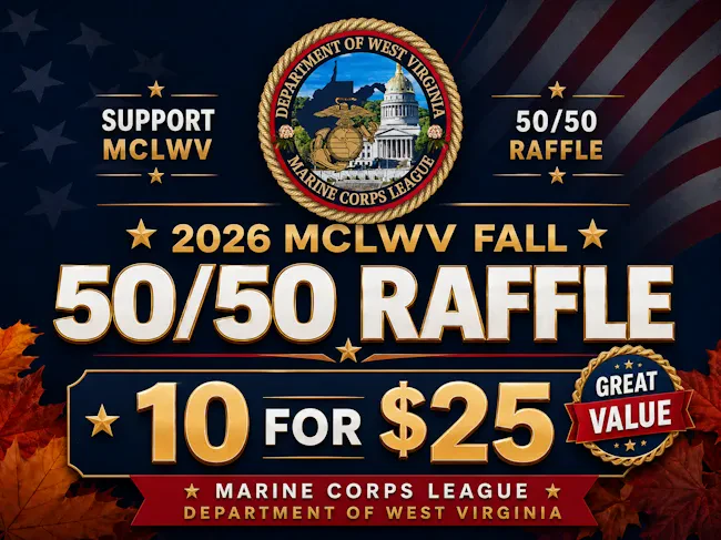 2026 MCLWV Fall 50/50 - 10 for $25