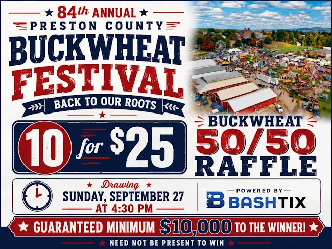 2026 Buckwheat 50/50 10 for $25